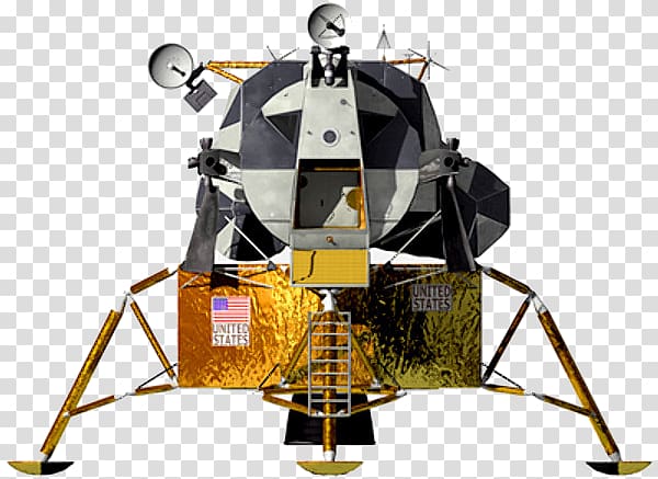 Lunar Lander Apollo program Apollo 11 Apollo Lunar Module, moon transparent background PNG clipart