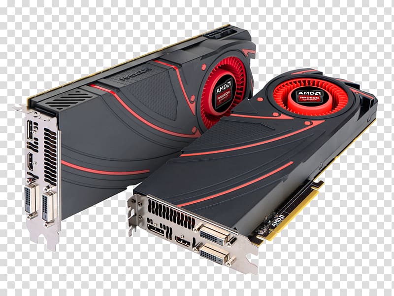 Graphics Cards & Video Adapters AMD Radeon Rx 200 series AMD Radeon R9 290X GDDR5 SDRAM, others transparent background PNG clipart