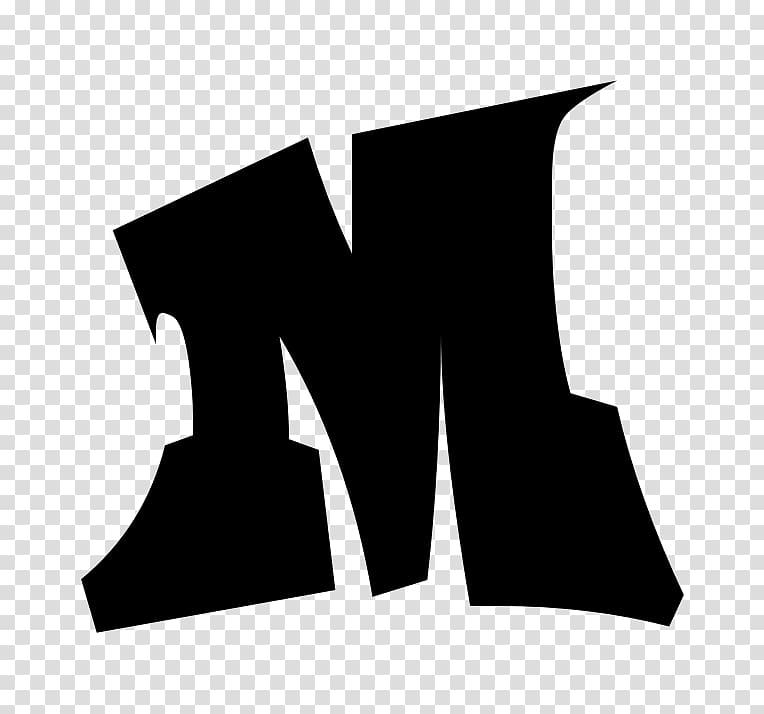 Wildstyle Graffiti Letter M Font, Graffiti letter transparent background PNG clipart