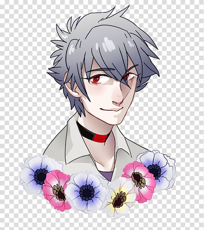 Kaworu Nagisa Shinji Ikari Gendo Ikari Anime Neon Genesis Evangelion, Anime transparent background PNG clipart