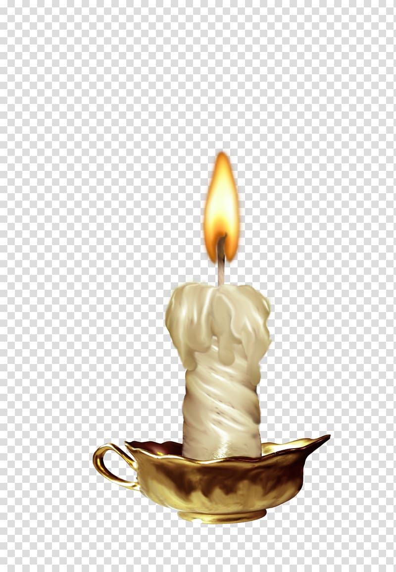 white lit candle, Candle Light , Burning candles transparent background PNG clipart
