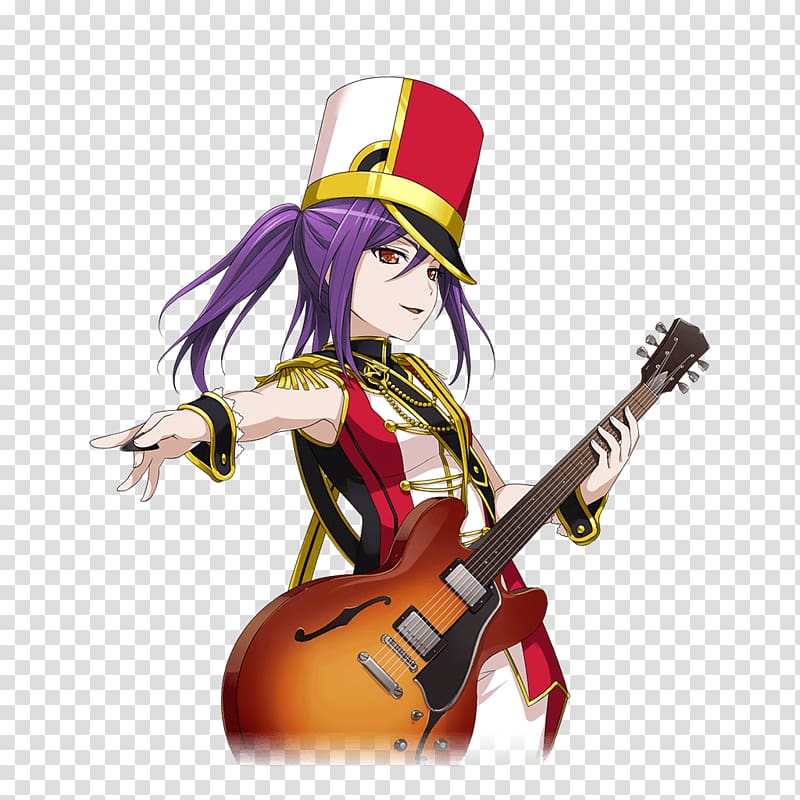 BanG Dream! Girls Band Party! BanG Dream！少女乐团派对 Cosplay Guitarist, cool to engage in activities transparent background PNG clipart
