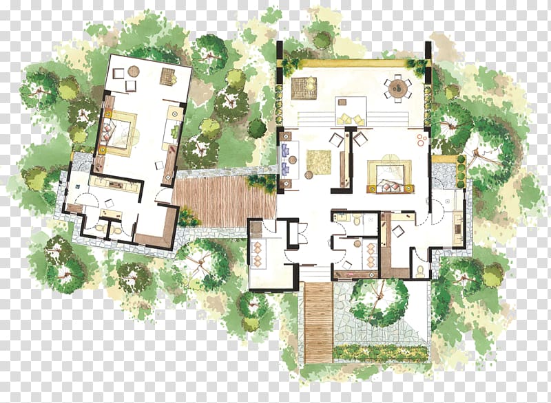 Floor plan Suburb Urban design Property, european style villa transparent background PNG clipart