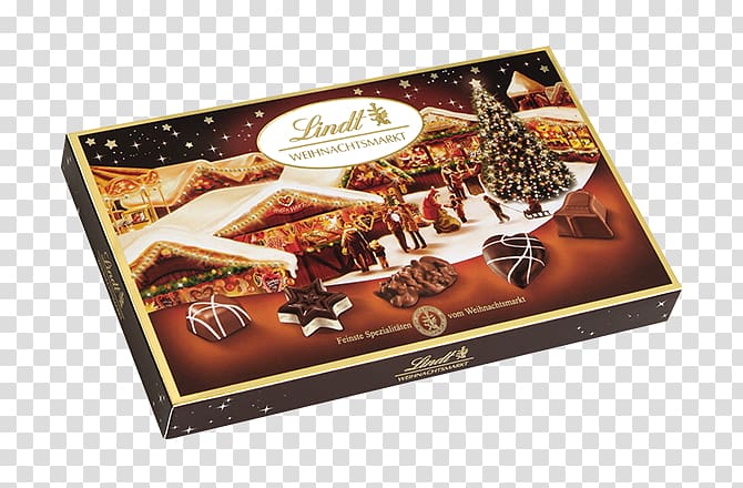Praline Chocolate Lindt & Sprüngli Christmas Day Candy, lindt dark chocolate transparent background PNG clipart
