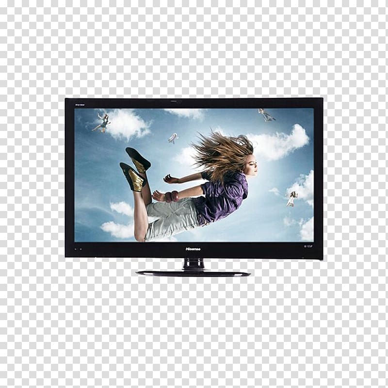Light High-definition television , Hisense TV transparent background PNG clipart