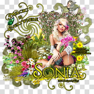 Floral design Cut flowers Font, flower transparent background PNG clipart thumbnail