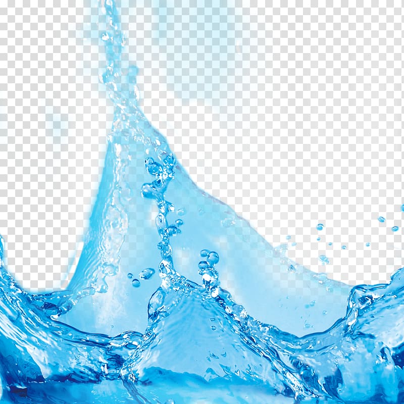 Water treatment Service Advertising Resource, Stunning water droplets transparent background PNG clipart