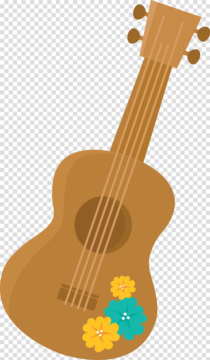 brown ukulele , Hawaii Ukulele Luau , aloha transparent background PNG clipart
