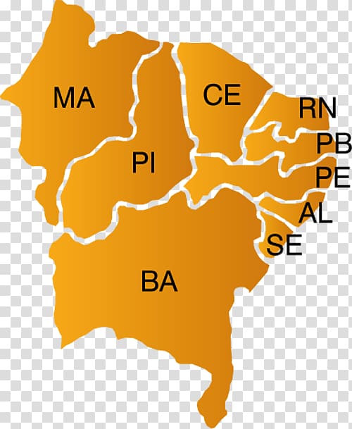 Regions of Brazil Southeast Region, Brazil South Region, Brazil Central-West Region, Brazil Piauí, map transparent background PNG clipart