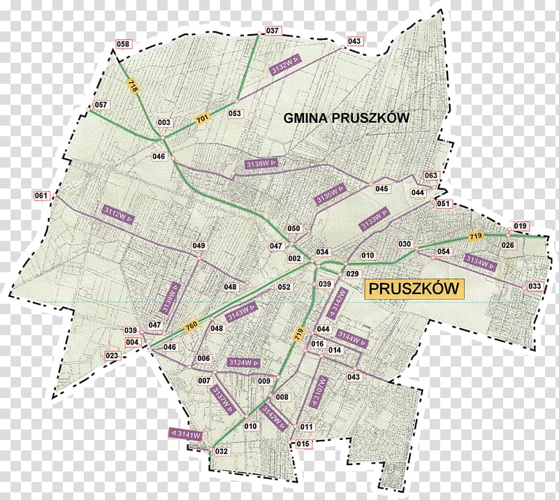 Pruszków County Gmina Prószków Droga gminna Map Road, map transparent background PNG clipart