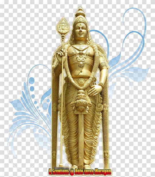 Batu Caves Wood carving Kartikeya Statue, Sri Ganesh transparent background PNG clipart