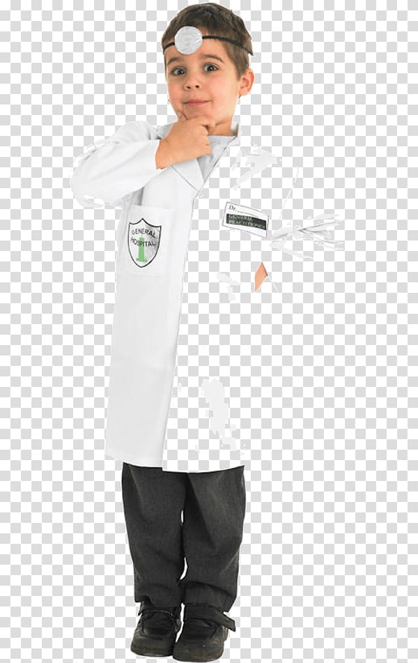 Costume party Lab Coats Child Toy, child doctor transparent background PNG clipart