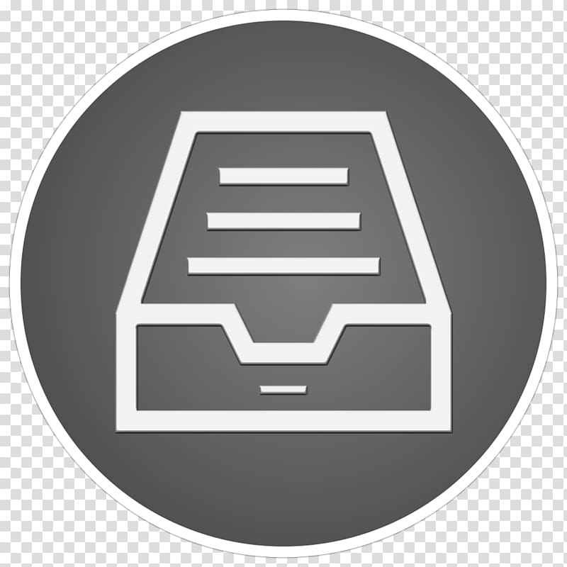 macOS File Cabinets Menu bar File manager, document transparent background PNG clipart