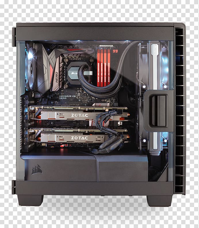 Computer Cases & Housings ATX Corsair Components Corsair Carbide Series Air 540 Graphics Cards & Video Adapters, others transparent background PNG clipart