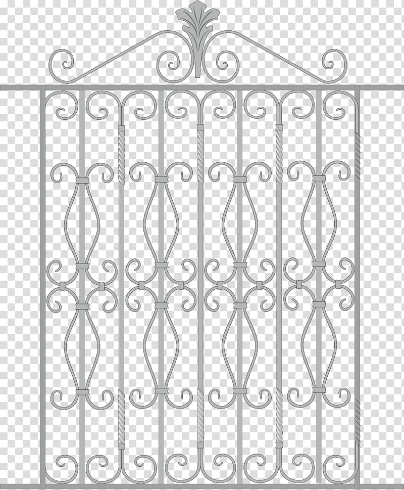 Iron Fence Euclidean , Classic iron fence transparent background PNG clipart