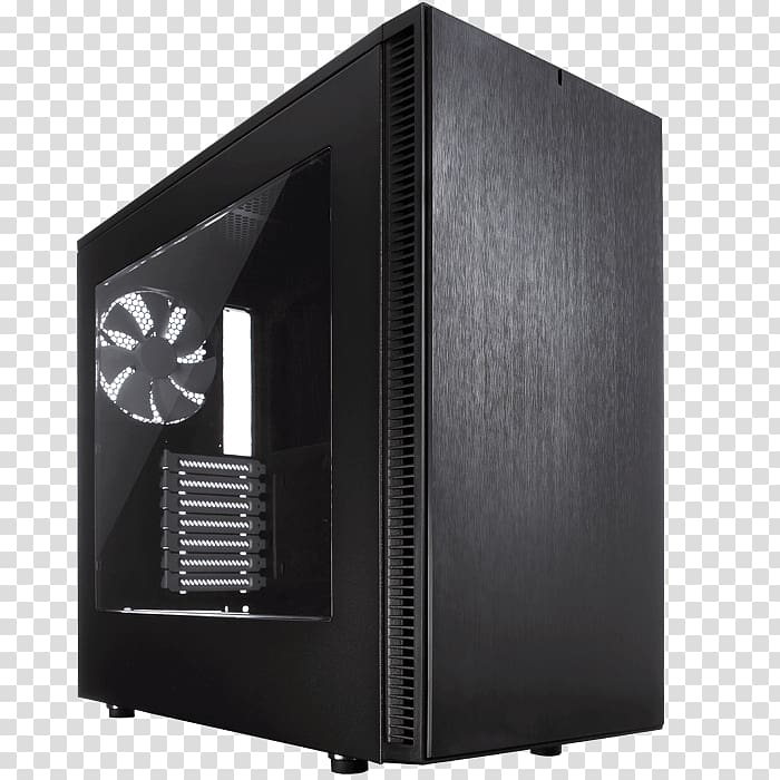 Computer Cases & Housings Power supply unit Fractal Design microATX, window transparent background PNG clipart