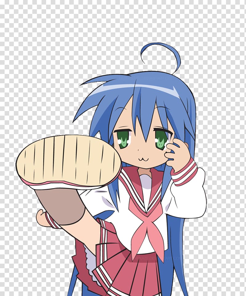 Lucky Star Anime Konata Izumi Manga, lucky transparent background PNG clipart