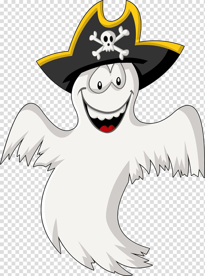 Piracy , White Pirate Ghost transparent background PNG clipart