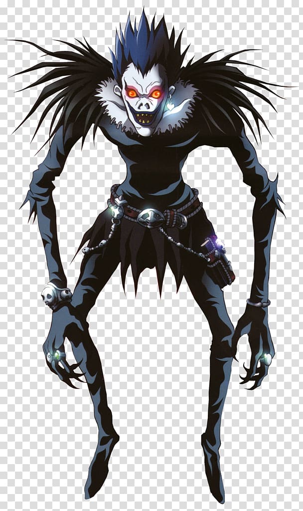 Ryuk Light Yagami Mello Death Note Character, Anime transparent background PNG clipart