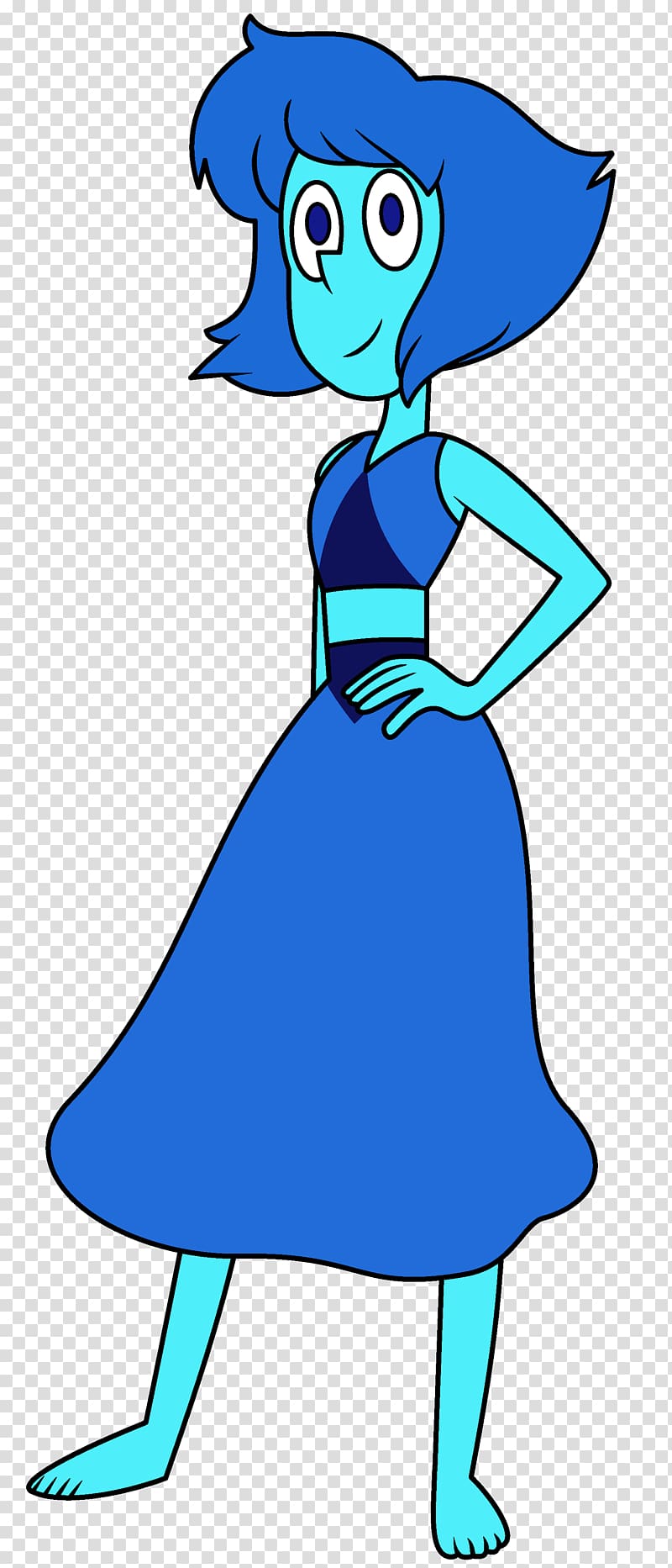 blue haired female anime illustration, Steven Universe Sadie Pearl Lapis lazuli Gemstone, universe transparent background PNG clipart