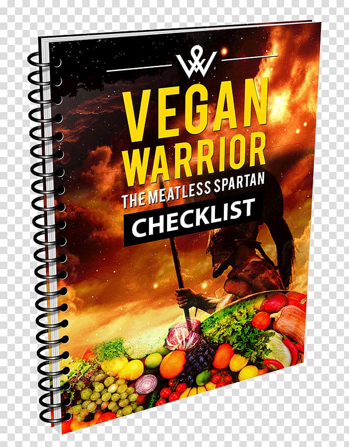Vegan Warrior, The Meatless Spartan Vegetarian cuisine Veganism Vegetarianism Book, Act Prep Book 2017 transparent background PNG clipart