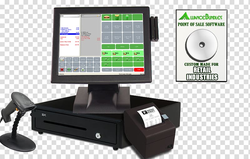 Point of sale Sales Retail software Cash register, Retail MARKET transparent background PNG clipart