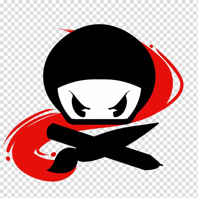Bloons TD 5 Logo Quiz Ninja Running ninja, Zimben Tech Logo transparent background PNG clipart