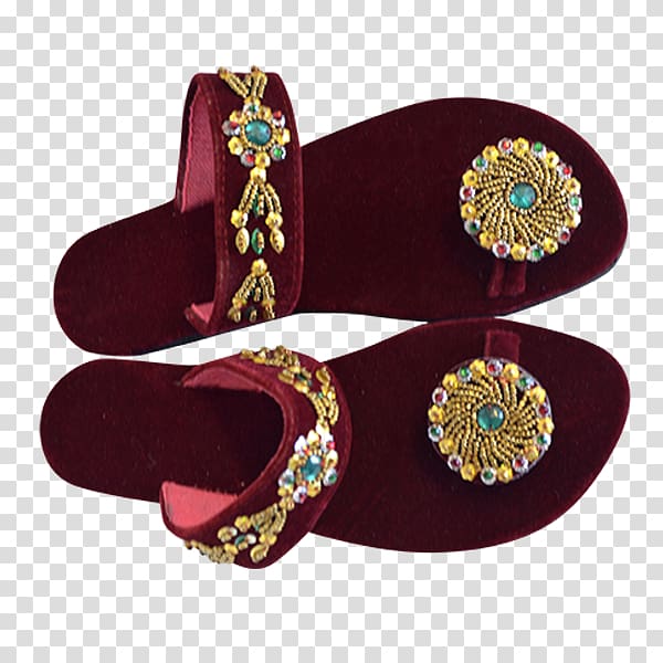 Flip-flops Shoe Clothing Accessories Fashion Maroon, chappal transparent background PNG clipart