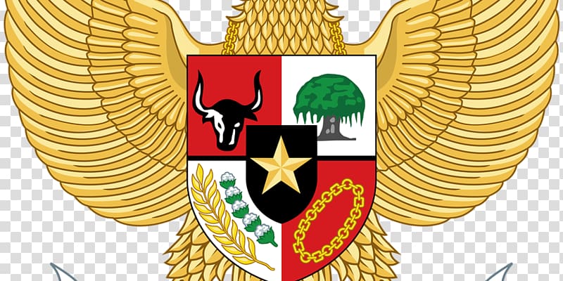 National emblem of Indonesia Garuda Pancasila Square mile, garuda pancasila transparent background PNG clipart