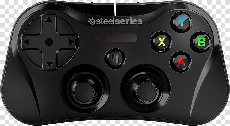SteelSeries Stratus XL for Windows and Android Game Controllers Video Games SteelSeries Nimbus Wireless Controller for iOS, black elk biography transparent background PNG clipart