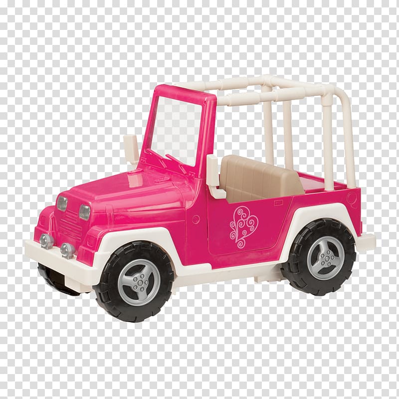 Our Generation 4 x 4 Car Our Generation 4 X 4 Coral Brown Car Doll Campervans, car transparent background PNG clipart