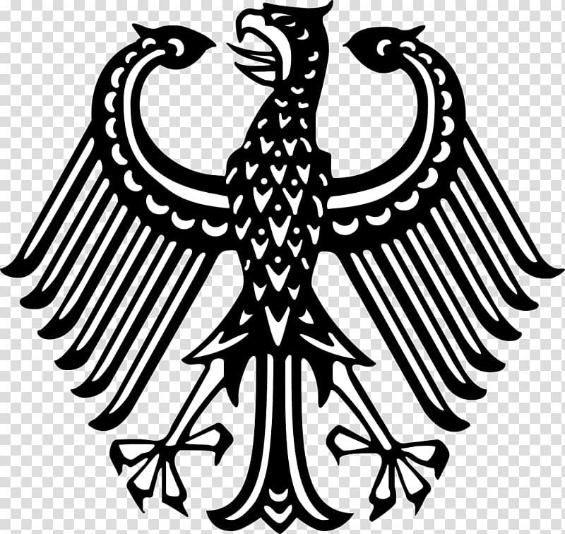 Weimar Republic Coat of arms of Germany Eagle German Empire, eagle transparent background PNG clipart
