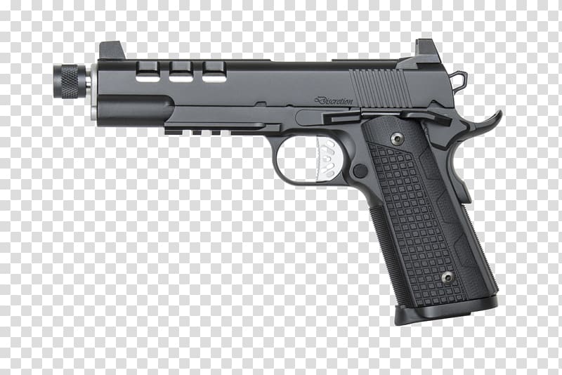 Dan Wesson Firearms 9×19mm Parabellum .45 ACP CZ-USA, smith and wesson pistol transparent background PNG clipart