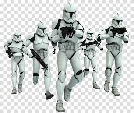 Clone trooper Star Wars: The Clone Wars Stormtrooper Star Wars Battlefront II, chibi stormtrooper transparent background PNG clipart
