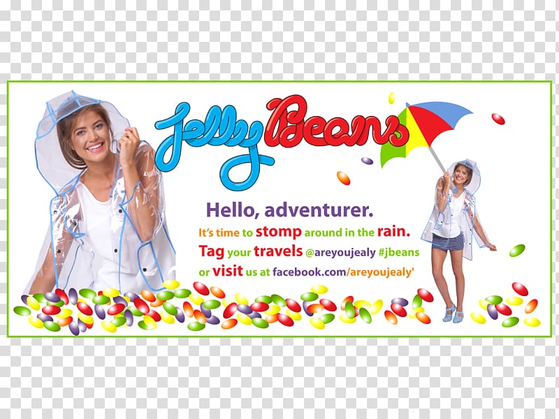 Jelly bean Happiness Party, Modern Flyer transparent background PNG clipart