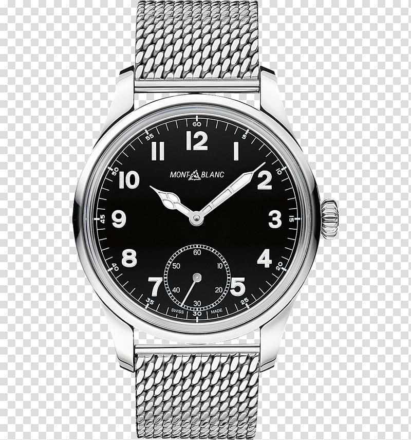 Watch strap Montblanc Chronograph Tachymeter, rolex transparent background PNG clipart