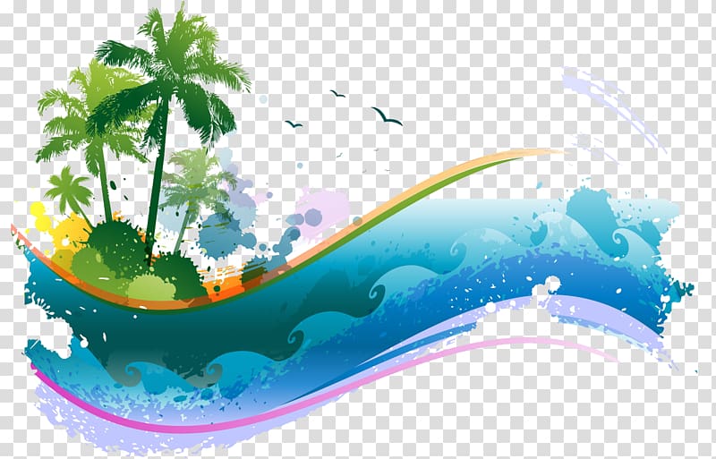 Tropics Drawing , summer transparent background PNG clipart