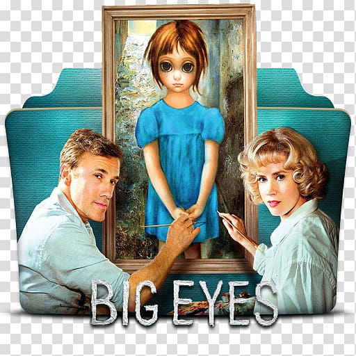 Big Eyes Margaret Keane Artist Painting Film, big eyes transparent background PNG clipart