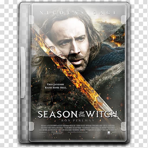 Nicolas Cage Season of the Witch Film Witchcraft Relativity Media, witch transparent background PNG clipart