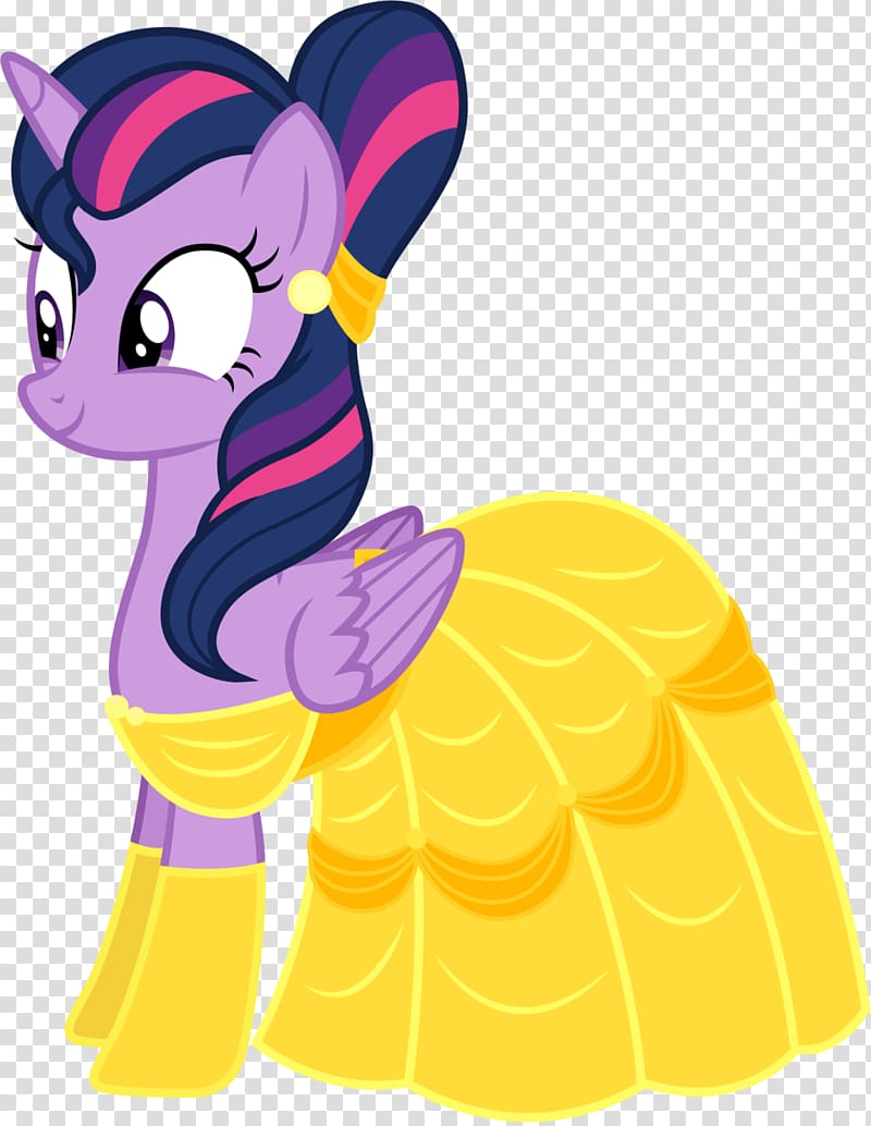 Pony Twilight Sparkle Belle Beauty and the Beast, beauty chef transparent background PNG clipart