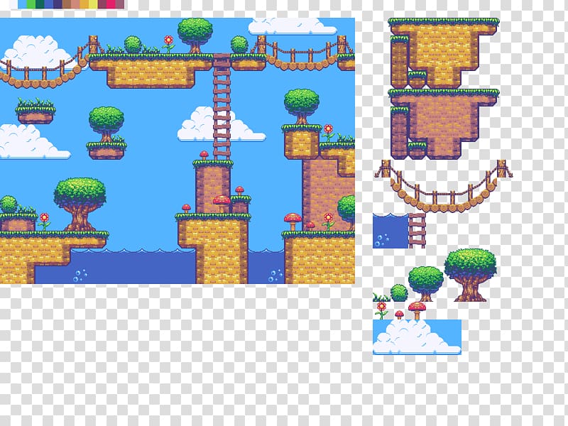 super mario world tiles