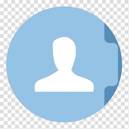 default Facebook user profile , blue silhouette neck symbol sky, Folder Users transparent background PNG clipart