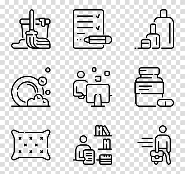 Computer Icons Encapsulated PostScript , Daily routine transparent background PNG clipart