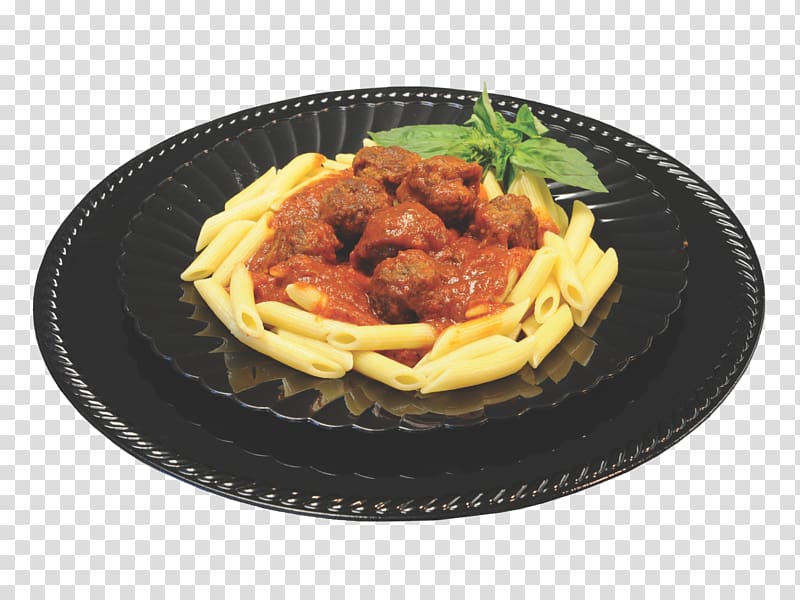 Italian cuisine Meatball Spaghetti alla puttanesca European cuisine Pasta, bowl of pasta transparent background PNG clipart