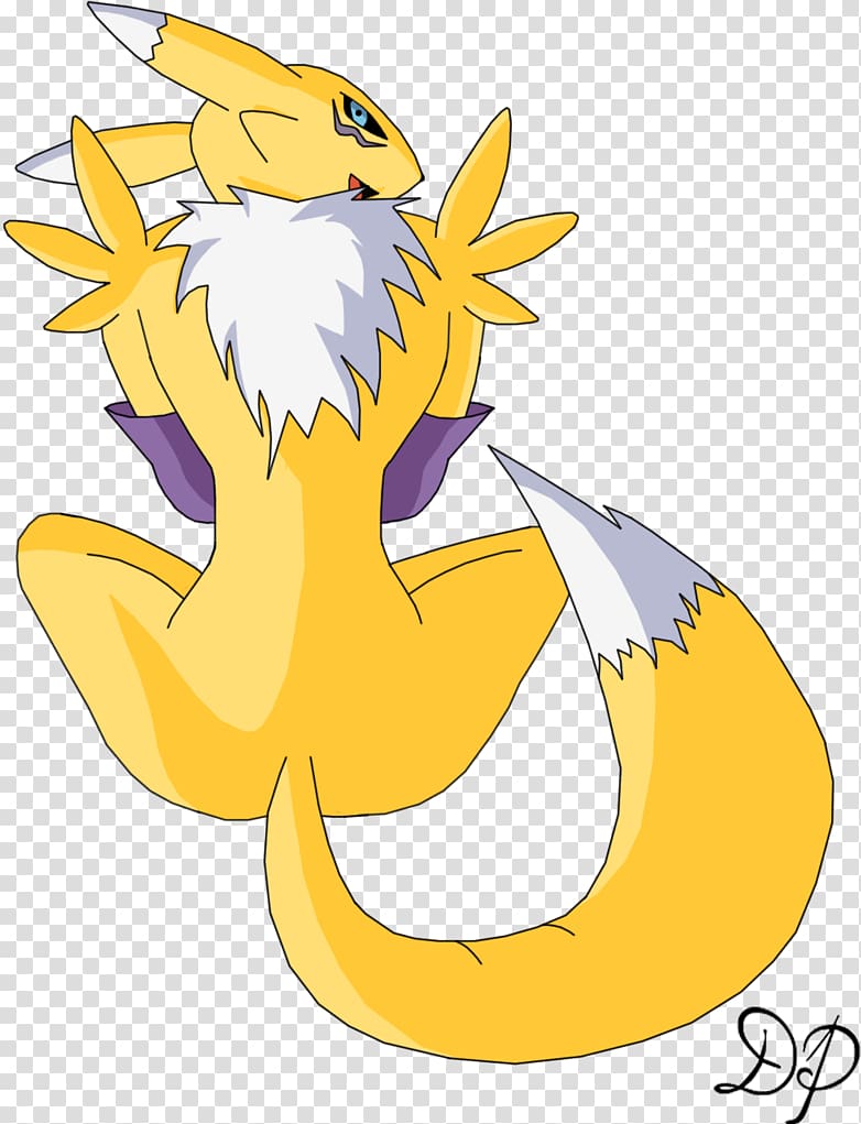 Renamon Digimon Art Drawing Domatori, digimon transparent background PNG clipart