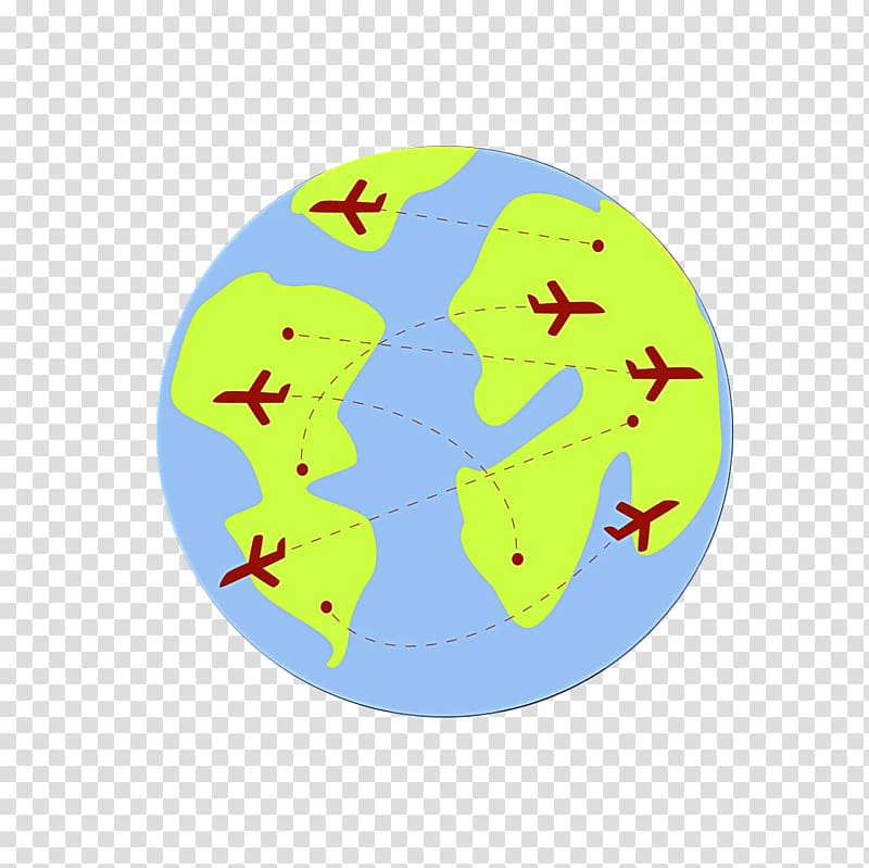 Travel , Flat Global Travel Airline transparent background PNG clipart