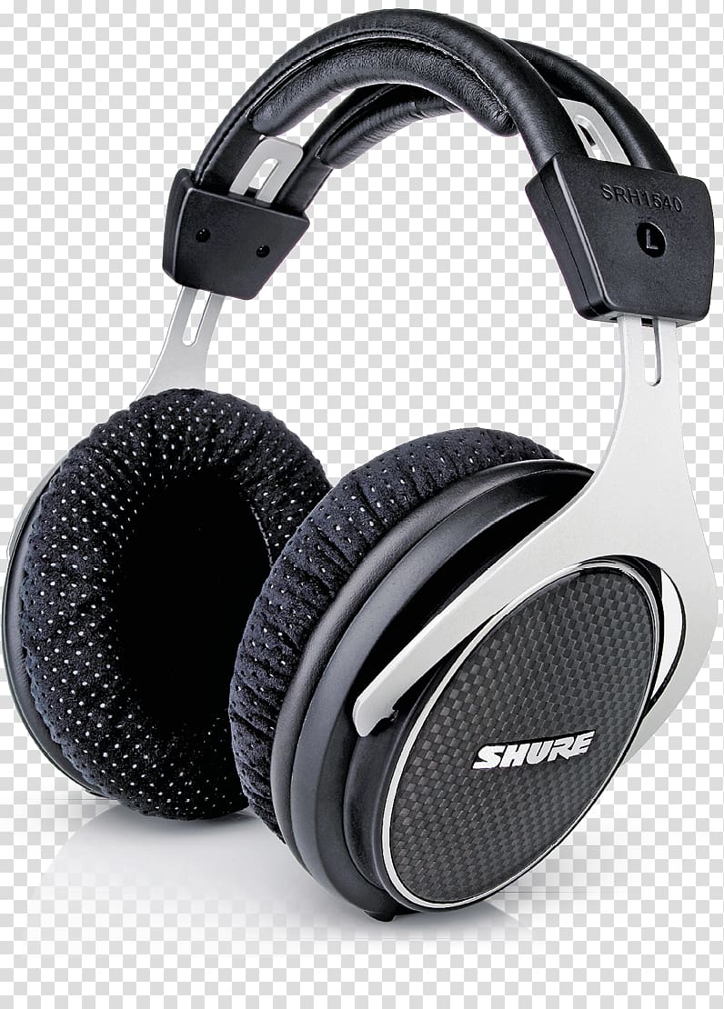 Noise-cancelling headphones Sennheiser HD 429 Shure SRH1540, headphones transparent background PNG clipart
