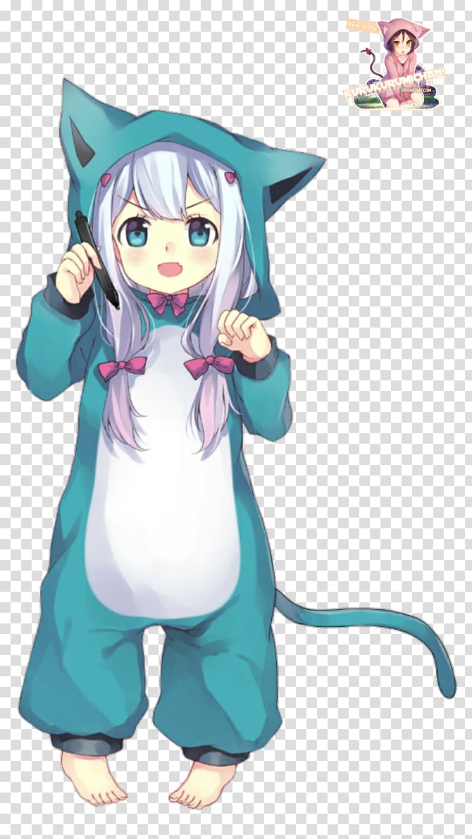 Eromanga Sensei Chibi Anime Kavaii, Chibi transparent background PNG ...