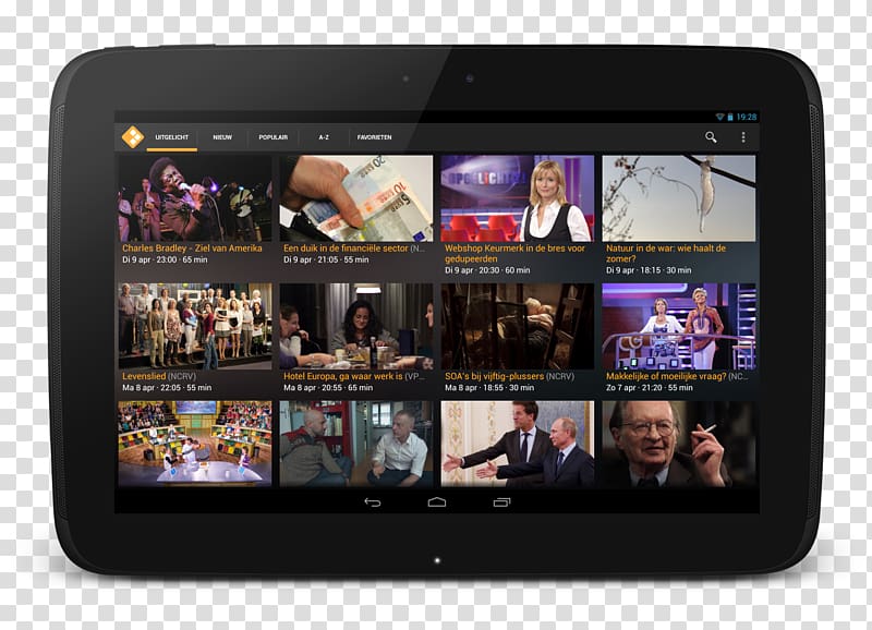 Display device Multimedia Electronics Gadget, Nederlandse Publieke Omroep transparent background PNG clipart