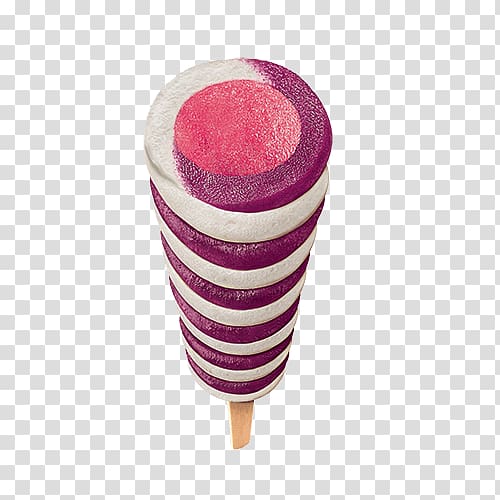 Ice cream Blackcurrant Twister Cornetto Flavor, ice cream transparent background PNG clipart